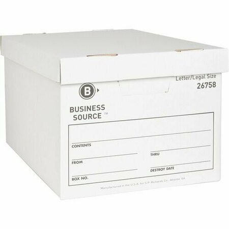 BSN STORAGE BOXES, LETTER/LEGAL, 12X15inX10in, 12PK BSN26758